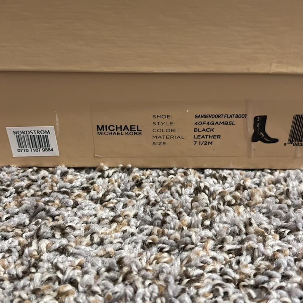 Michael Kors Gansevoort Flat Moto/Combat Boot - Picture 3 of 4